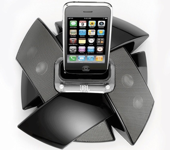 JBL анонсировала две музыкальные док-станции необычной формы для iPhone/iPod