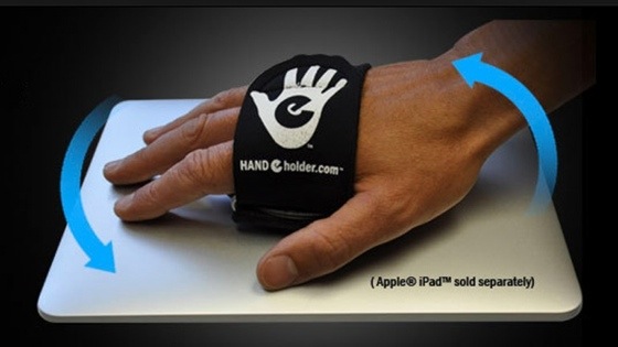 Hand-e-holder: удобный держатель для iPad