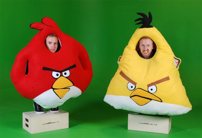 Костюмы к Хэллоуину в стиле Angry Birds