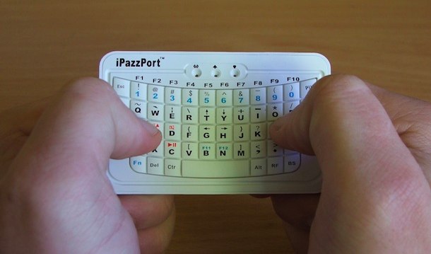 Обзор Bluetooth-клавиатуры iPazzPort для iPhone и iPad