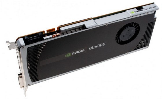 Nvidia выпускают видеокарту Quadro 4000, совместимую с Mac Pro