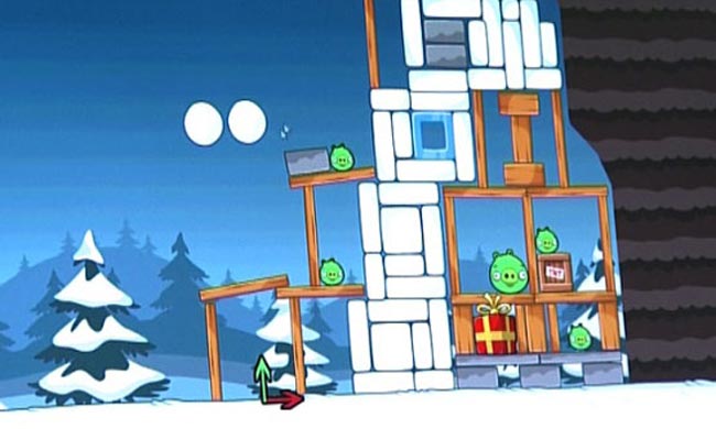 Angry Birds Christmas Edition будут бесплатным дополнением