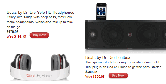 Распродажи аксессуаров в Apple Store