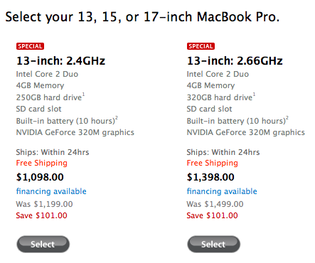 Скидки на MacBook Pro