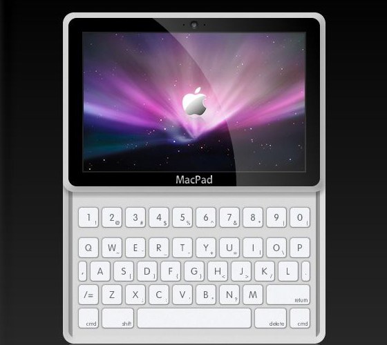 Новые патенты Apple: планшет с клавиатурой и универсальный порт