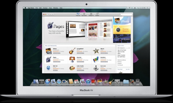 Mac App Store открывается 6 января
