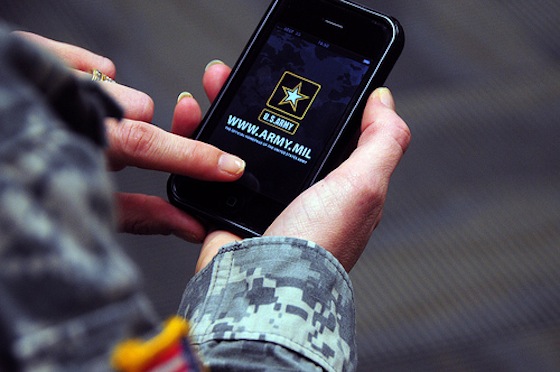 Армия США оснастит солдат айфонами