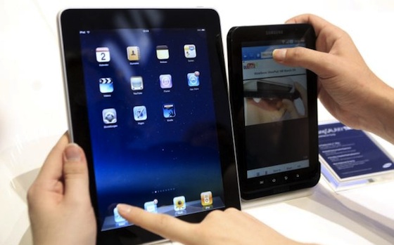 Покупатели выбирают iPad вместо Galaxy TAB