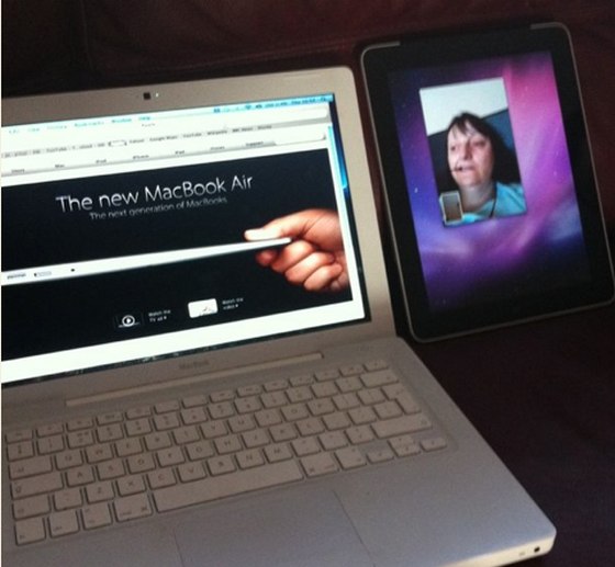 Facetime на iPad возможен. Через Mac
