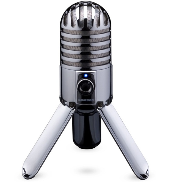 Samson Meteor Mic: модный микрофон для записи подкастов и музыки через Mac, iPad и другие гаджеты