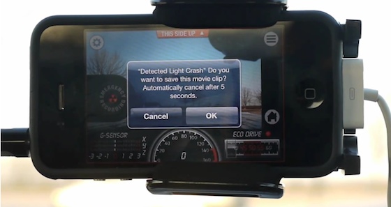 iCarBlackBox: запись всех данных ДТП на iPhone