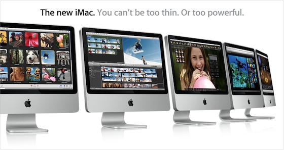 Новые iMac и MacBook ожидаются в марте