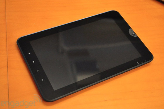 Toshiba анонсировали безымянный Tegra-2 планшет