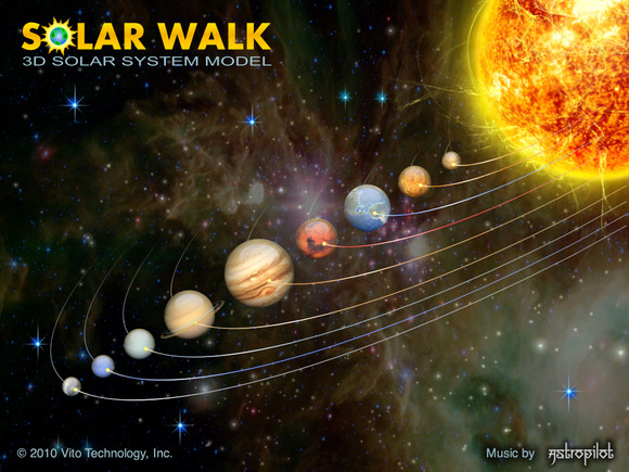 Solar Walk: космические прогулки