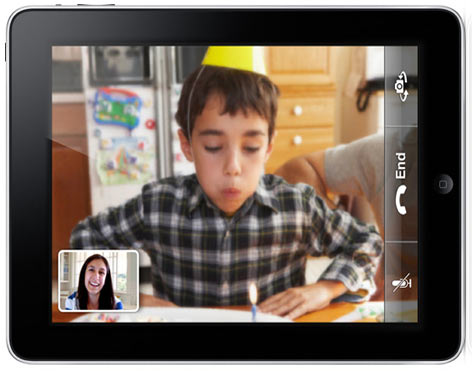 FaceTime запустили на первом поколении iPad