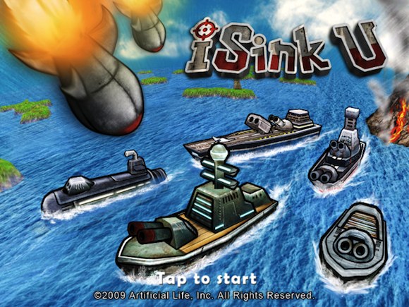 Трёхмерный морской бой iSink U временно бесплатен (+Dino Rush)