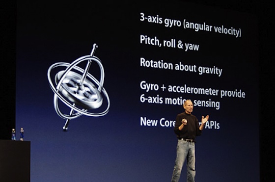 Как Apple продвинула гироскоп в массы