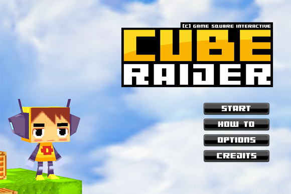 Cube Raider: кубический мир