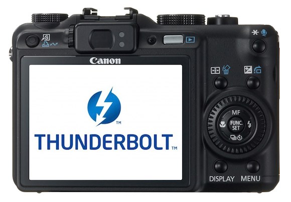 Canon начнет производить фотоаппараты с портом Thunderbolt