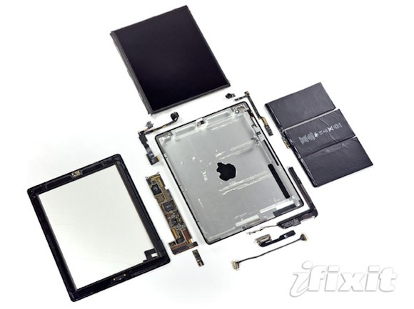 iFixit препарировали новенький iPad 2