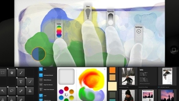Photoshop Touch: планшетная экспансия Adobe началась