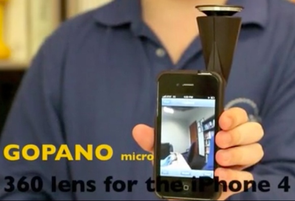 GoPano micro превратит iPhone 4 в панорамную видеокамеру с углом обзора в 360°