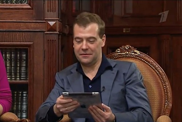 Дмитрий Медведев обзавёлся новым iPad