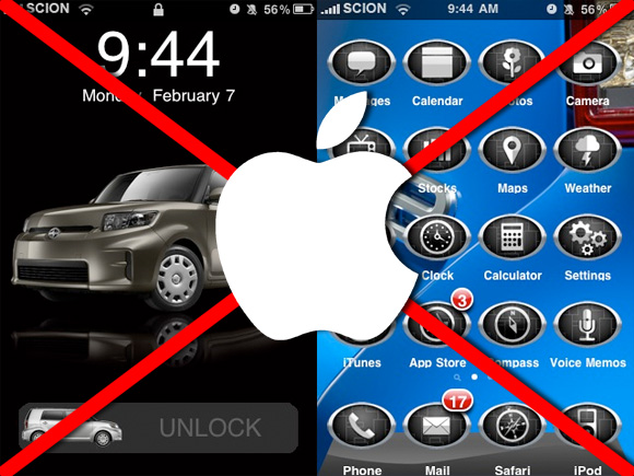 Toyota убрала свою тему из Cydia по требованию Apple