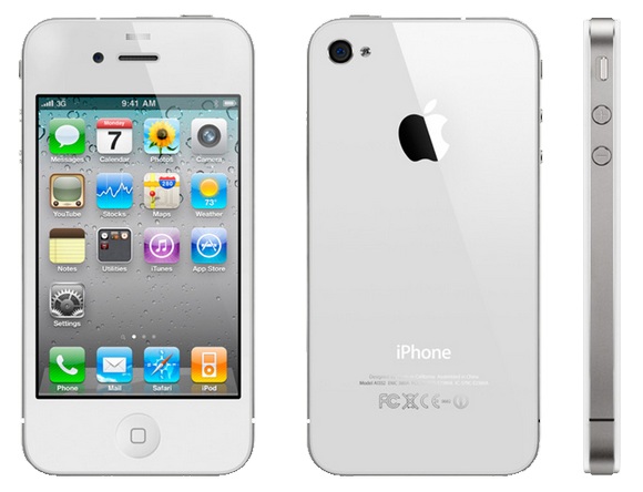Официальные поставки белого iPhone 4