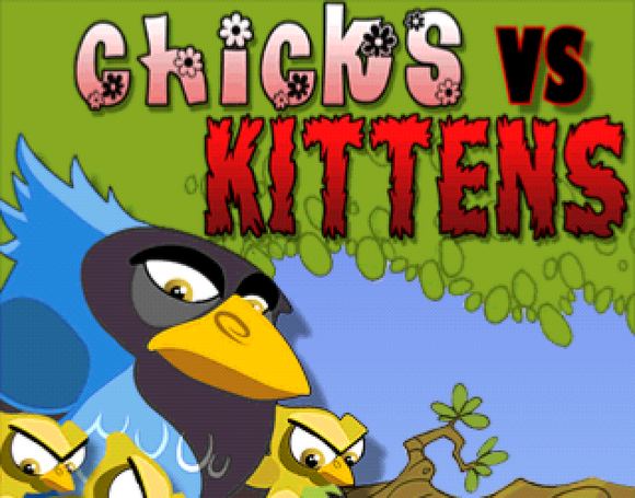 Chicks vs. Kittens: спаси пернатых