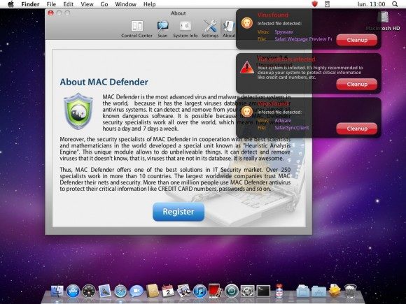 Apple забеспокоилась о трояне для Mac OS