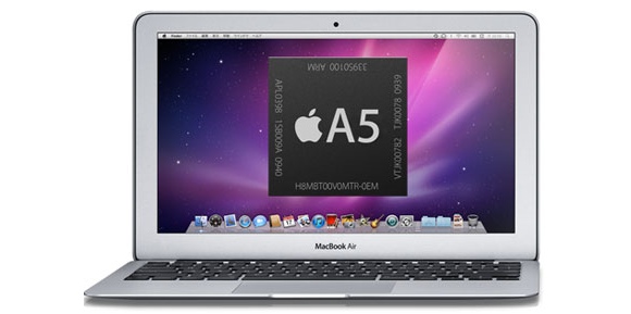 Apple тестировала MacBook Air на A5