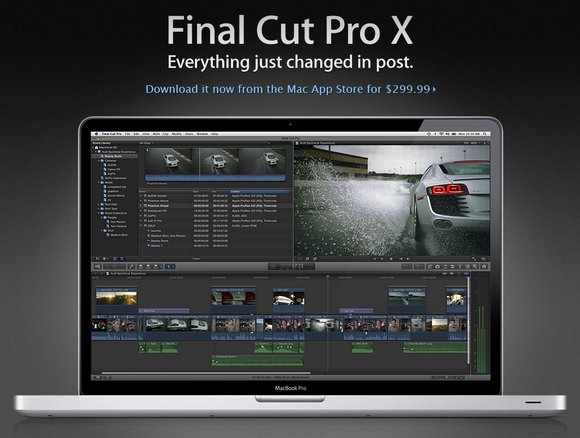 Final Cut Pro X уже в продаже