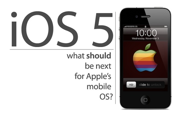 Несколько концептов iOS 5 и фотография новой системы