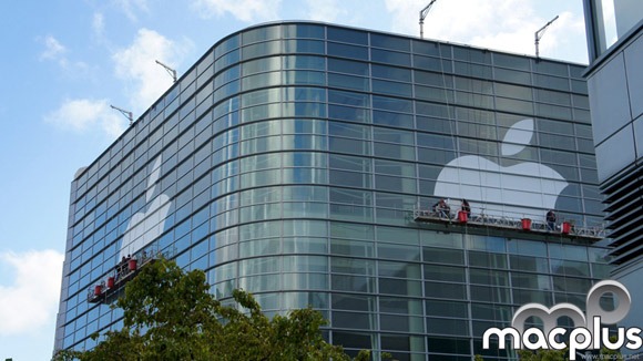 Moscone West готовят к WWDC