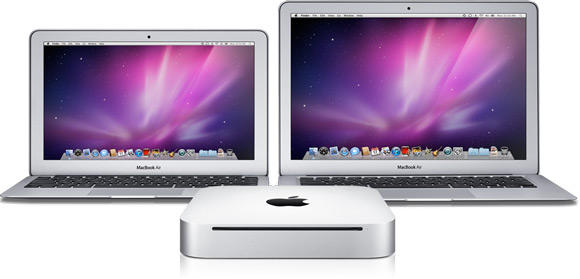 Характеристики новых MacBook Air и Mac mini