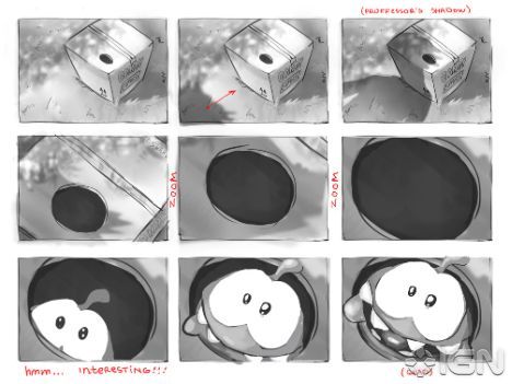 Скриншот из второй части Cut the Rope