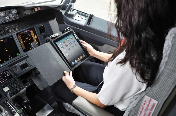 На борту самолетов British Airways теперь используются iPad