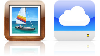 Иконки Галереи и iDisk