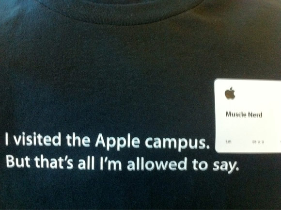 MuscleNerd побывал в Apple
