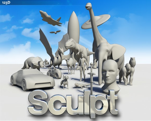 Autodesk 123D Sculpt: домашняя лепка
