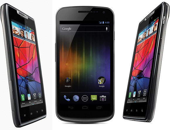 Motorola Droid RAZR и Galaxy Nexus: монстры на свободе