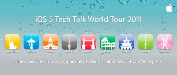 iOS 5 Tech Talk World Tour 2011