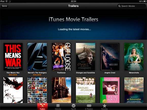 iTunes Movie Trailers