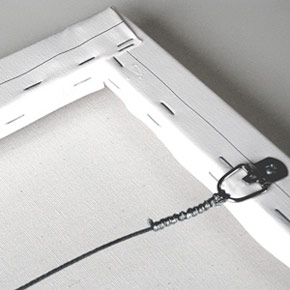 Холст на деревянном каркасе