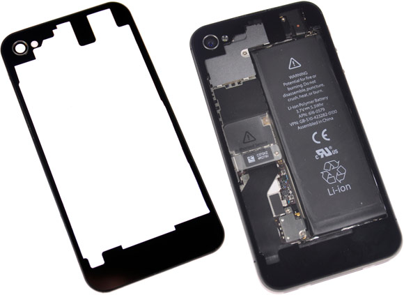 Прозрачная задняя панель для iPhone 4S от iFixit