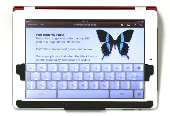 TouchFire – клавиатура для iPad с обратной связью