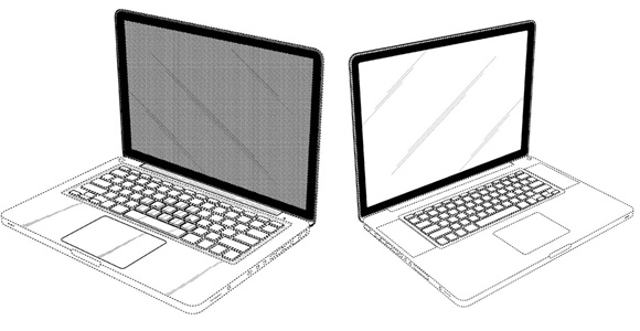 Новые патенты на MacBook Pro. Автор Стив Джобс
