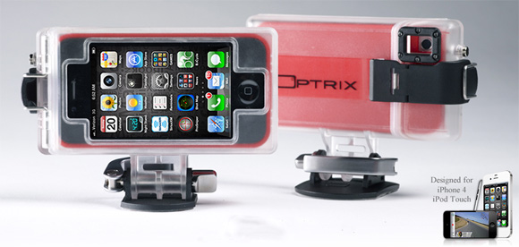 Optrix HD: нашлемная камера из iPhone/iPod touch