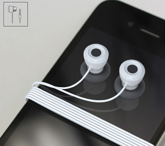 Концепт ушей-присосок Ear Tentacles для iPhone